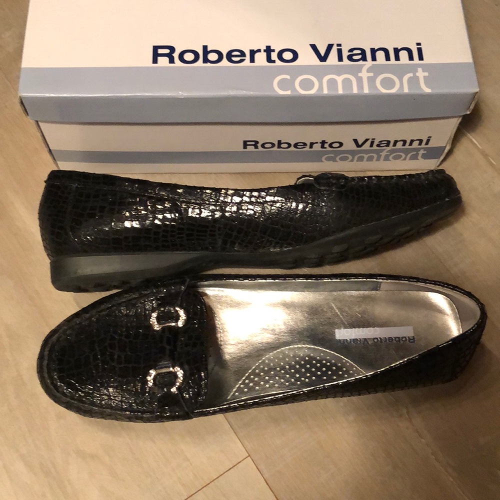 Roberto Vianni black laofers - Picture 3 of 7